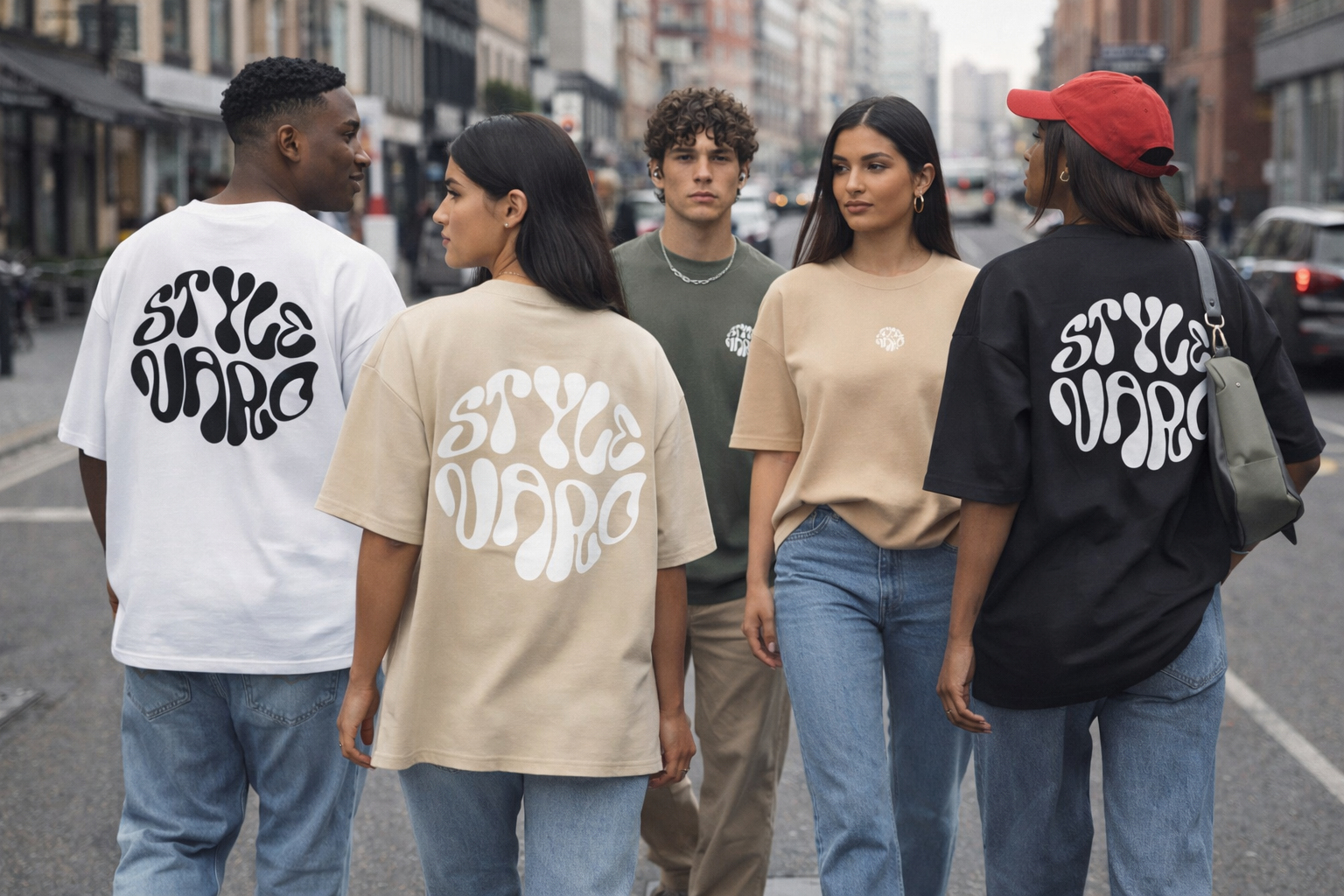 Outfits con camiseta oversize: combinaciones minimalistas que sí funcionan