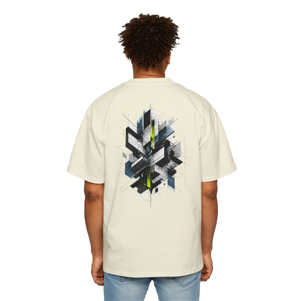 Geometría Minimal – Camiseta Oversize Arquitectónica