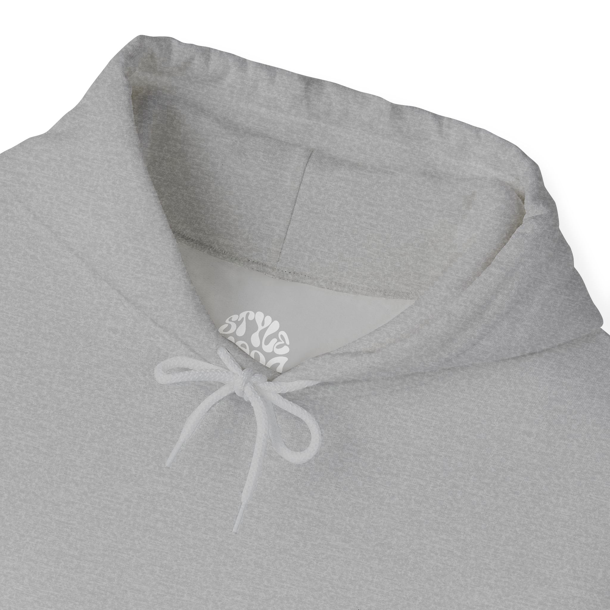 Sudadera oversize gris STYLE NARO — Monograma Chest