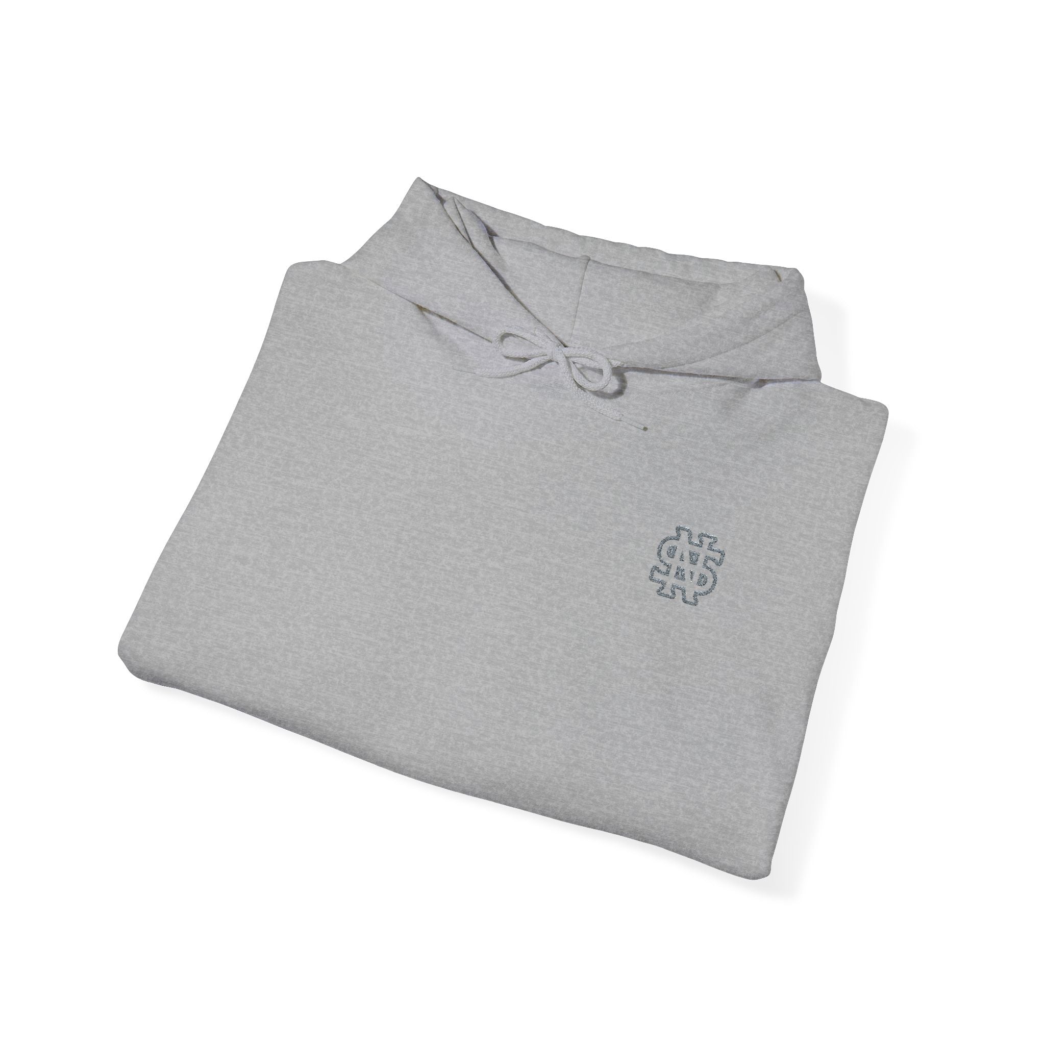 Sudadera oversize gris STYLE NARO — Monograma Chest