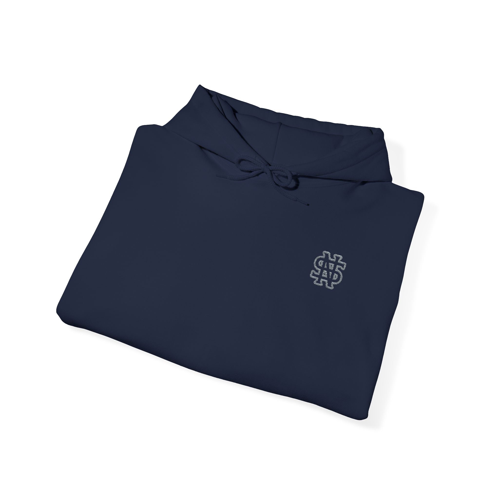 Sudadera oversize azul marino STYLE NARO — Monograma Chest