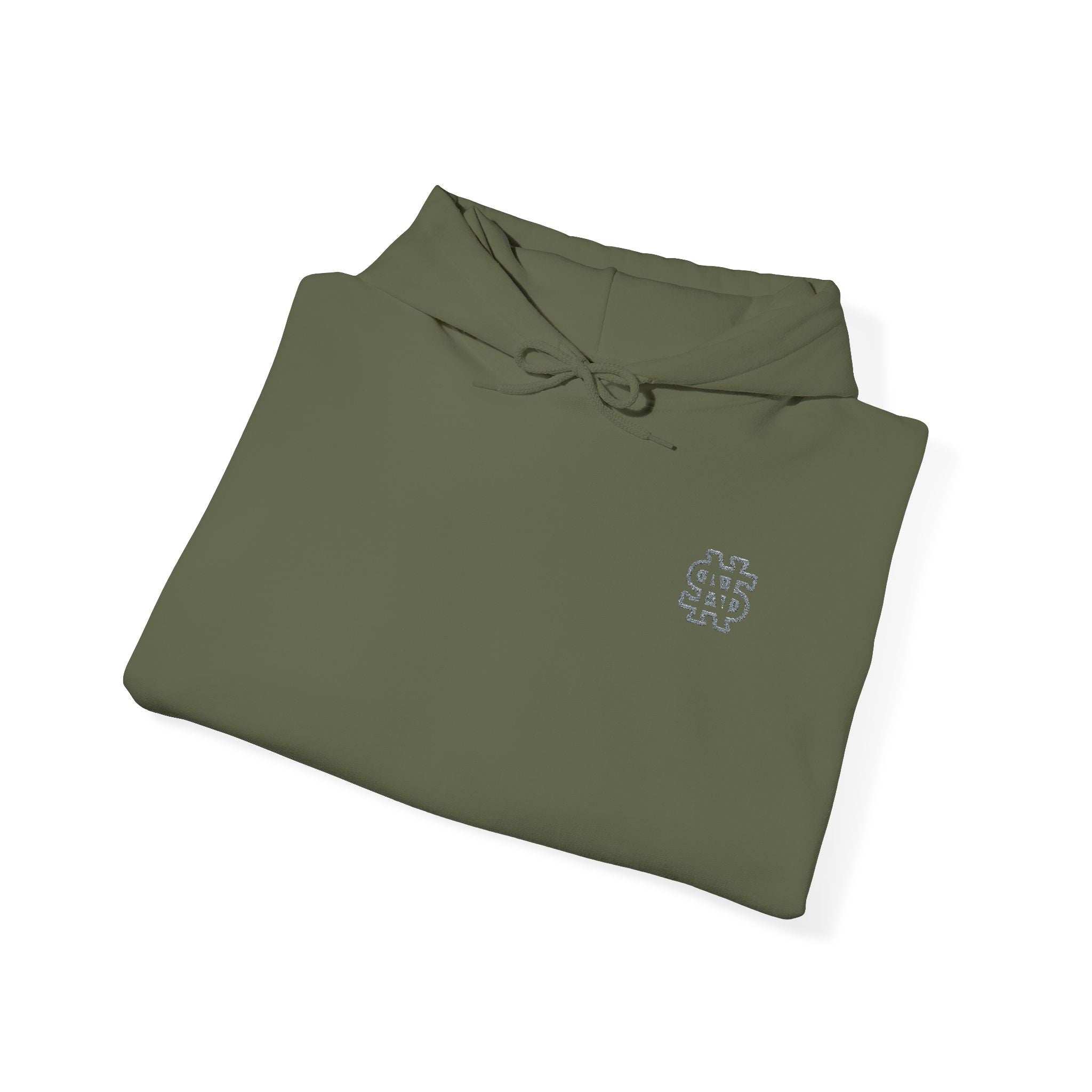 Sudadera oversize verde militar STYLE NARO — Monograma Chest