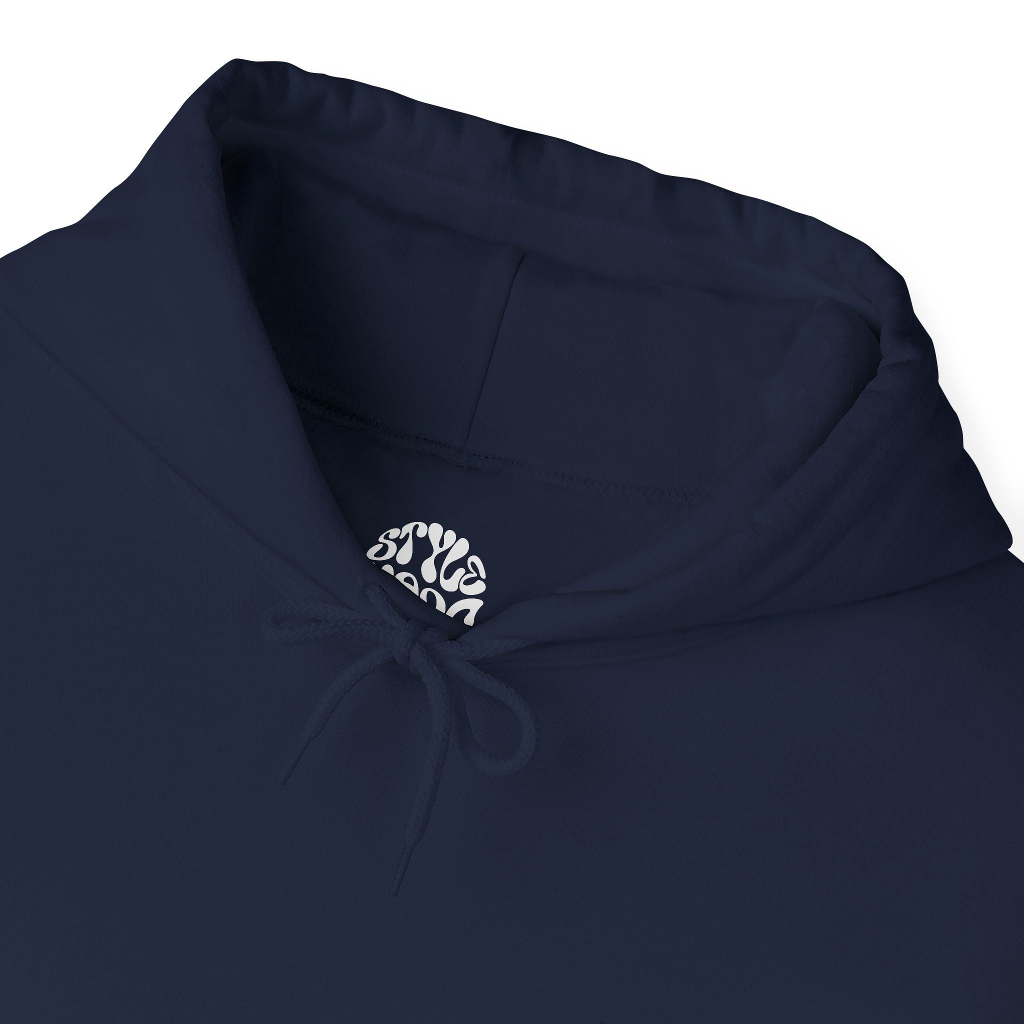Sudadera oversize azul marino STYLE NARO — Monograma Chest