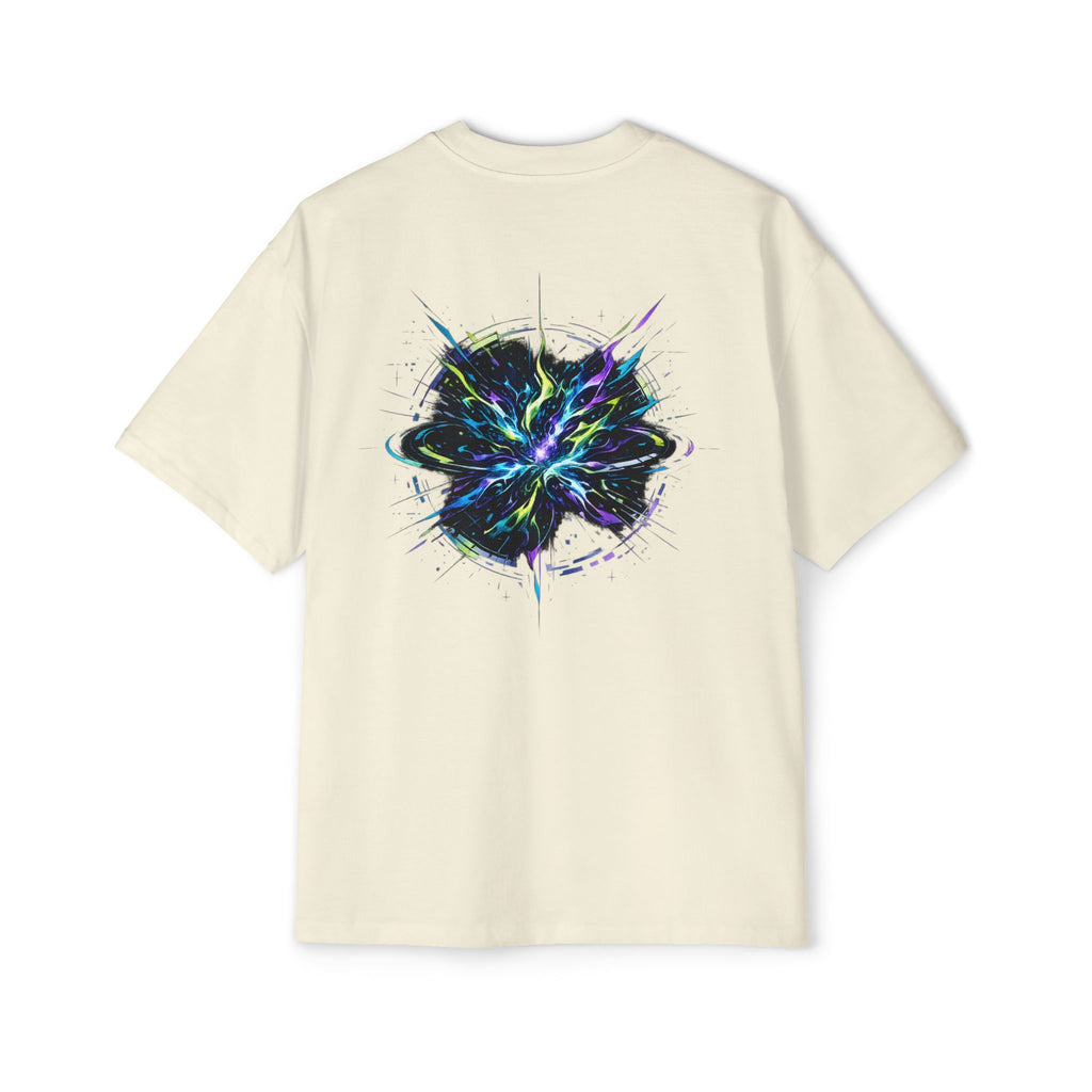 Cosmos Azul – Camiseta Oversize Vibrante