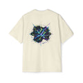 Cosmos Azul – Camiseta Oversize Vibrante
